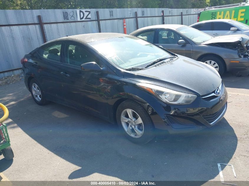 5NPDH4AE1FH624350 2015 HYUNDAI ELANTRA - Image 1