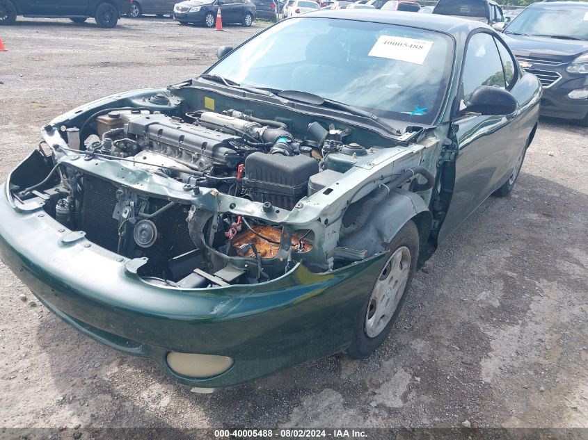 1997 Hyundai Tiburon VIN: KMHJG24M7VU041746 Lot: 40005488