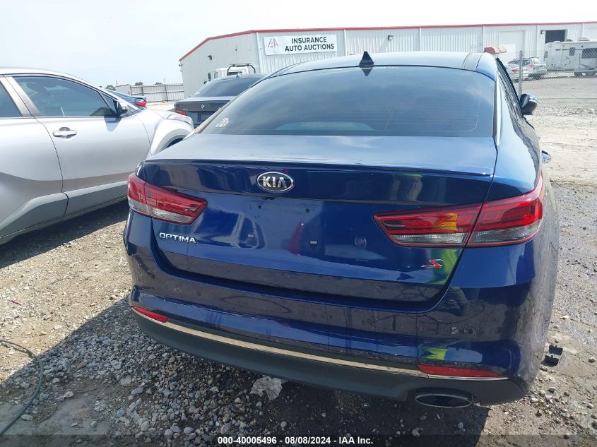 2018 Kia Optima S VIN: 5XXGT4L32JG229072 Lot: 40005496