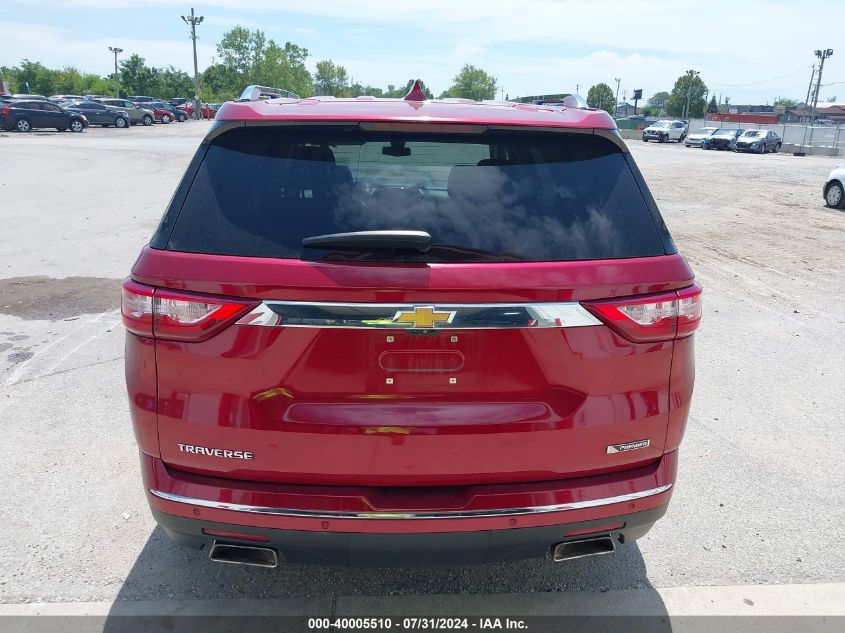 2018 Chevrolet Traverse Premier VIN: 1GNERKKW6JJ123992 Lot: 40005510