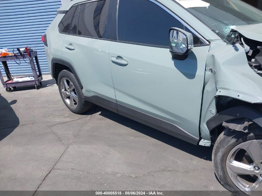 2021 Toyota Rav4 Xle Premium/Xse VIN: JTMB6RFVXMD040647 Lot: 40005518