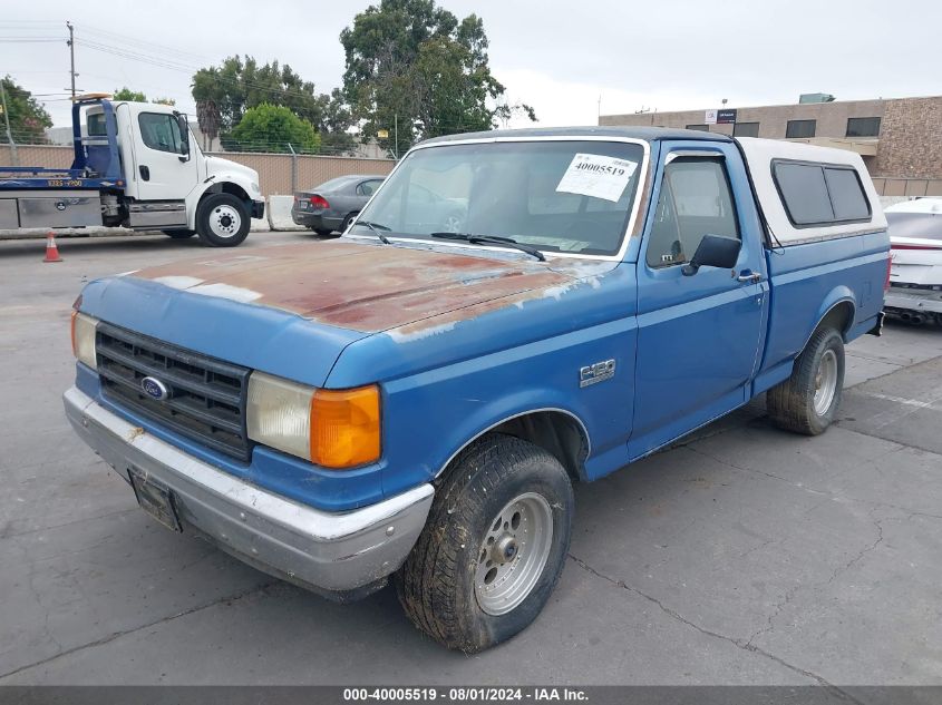 1988 Ford F150 VIN: 1FTDF15Y6JPB52412 Lot: 40005519