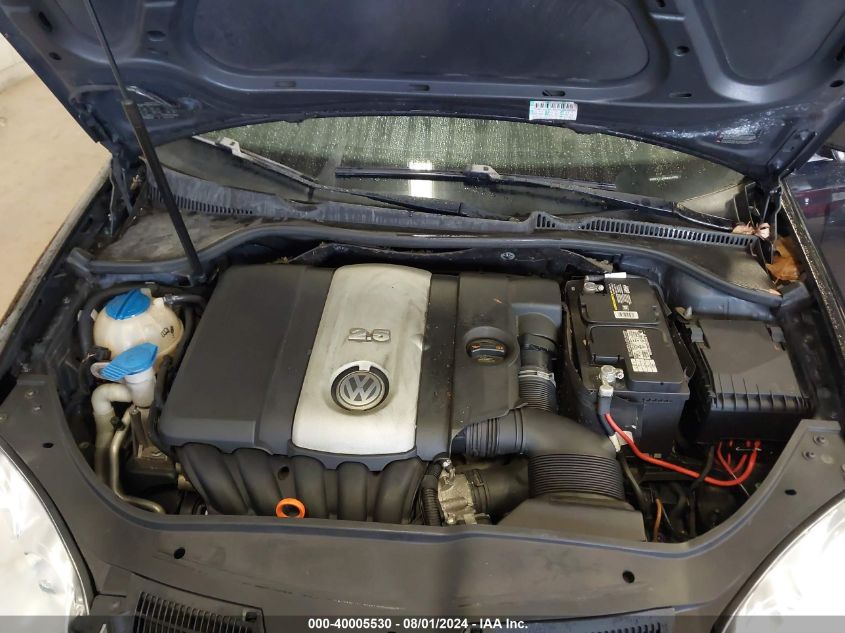 2009 Volkswagen Jetta 2.5L Se VIN: 3VWPZ71K49M294958 Lot: 40005530