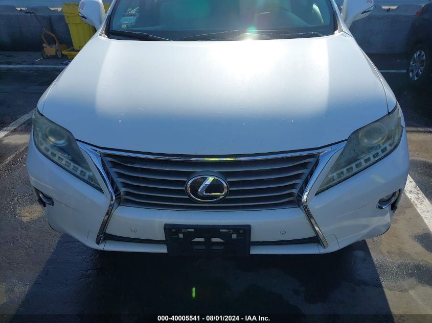 2013 Lexus Rx 350 VIN: 2T2ZK1BA6DC102987 Lot: 40005541