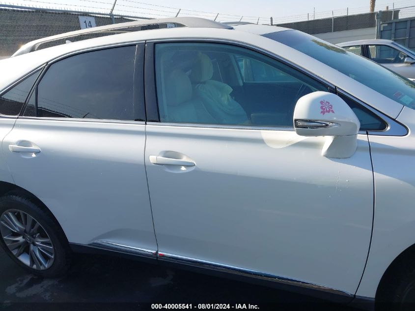 2013 Lexus Rx 350 VIN: 2T2ZK1BA6DC102987 Lot: 40005541