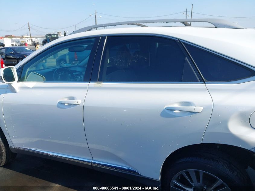 2013 Lexus Rx 350 VIN: 2T2ZK1BA6DC102987 Lot: 40005541