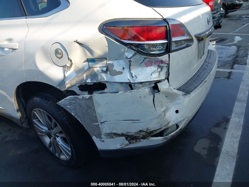 2013 Lexus Rx 350 VIN: 2T2ZK1BA6DC102987 Lot: 40005541