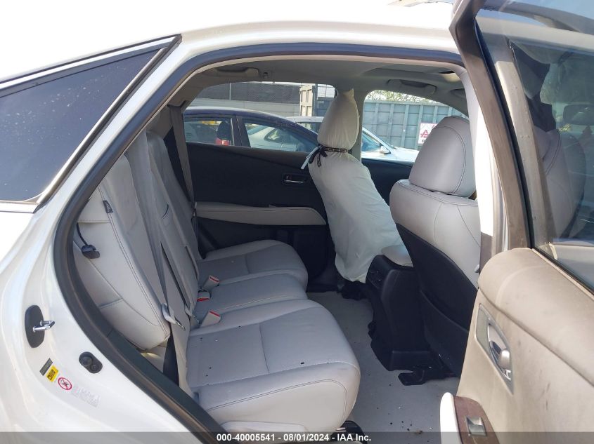 2013 Lexus Rx 350 VIN: 2T2ZK1BA6DC102987 Lot: 40005541
