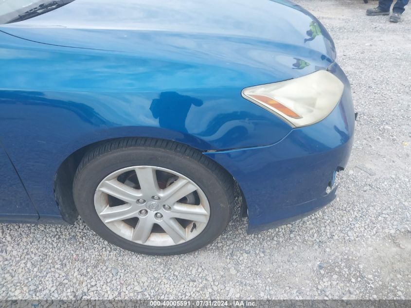 2007 Lexus Es 350 VIN: JTHBJ46G772025993 Lot: 40005591