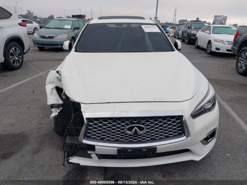 2023 Infiniti Q50 Luxe VIN: JN1EV7BP0PM511529 Lot: 40005596