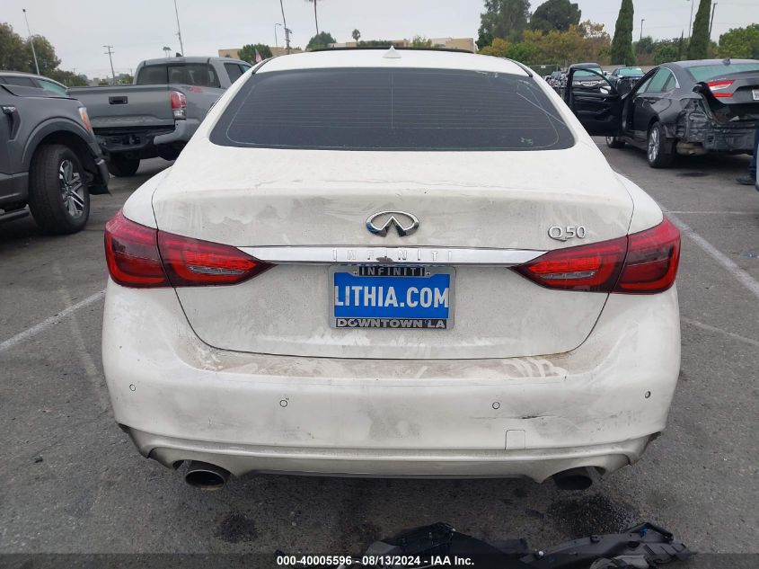 2023 Infiniti Q50 Luxe VIN: JN1EV7BP0PM511529 Lot: 40005596