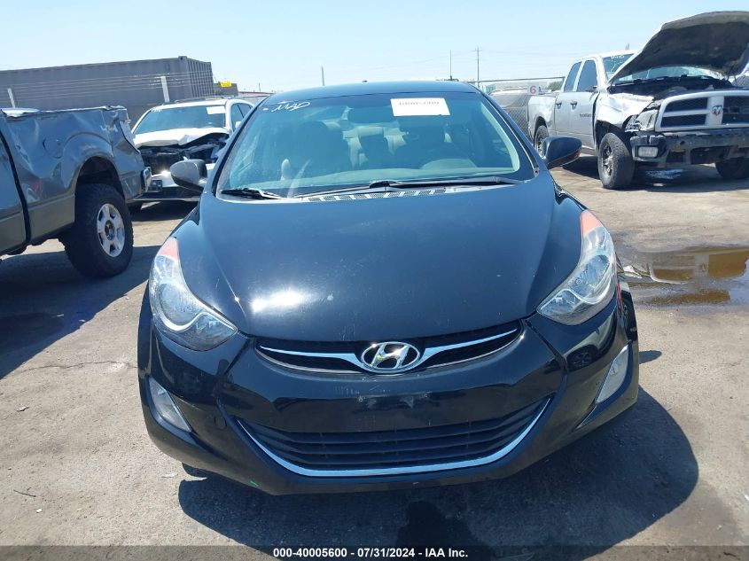 2012 Hyundai Elantra Gls Pzev VIN: 5NPDH4AE0CH120724 Lot: 40005600