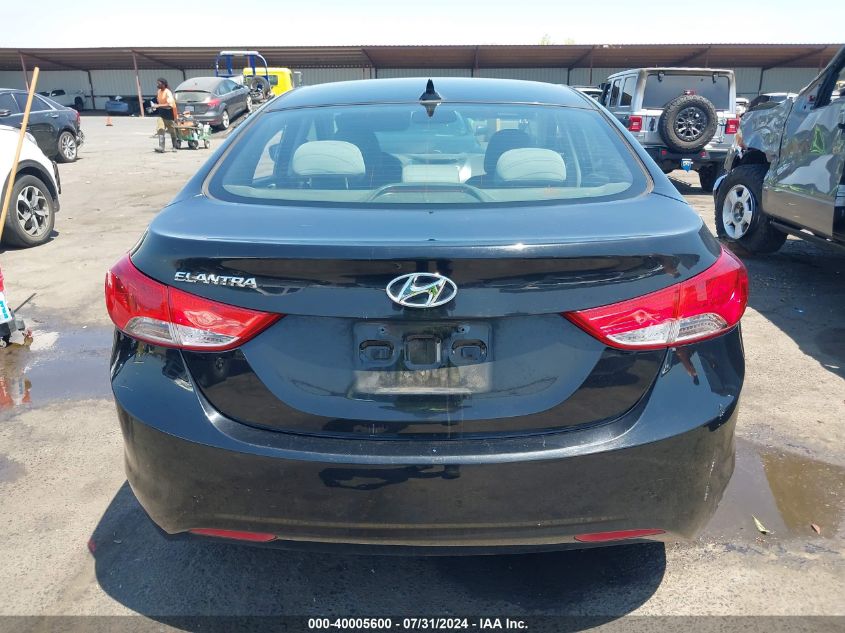 2012 Hyundai Elantra Gls Pzev VIN: 5NPDH4AE0CH120724 Lot: 40005600