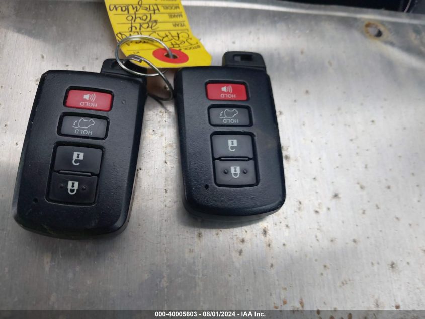 2014 Toyota Highlander Xle V6 VIN: 5TDJKRFH9ES009316 Lot: 40005603