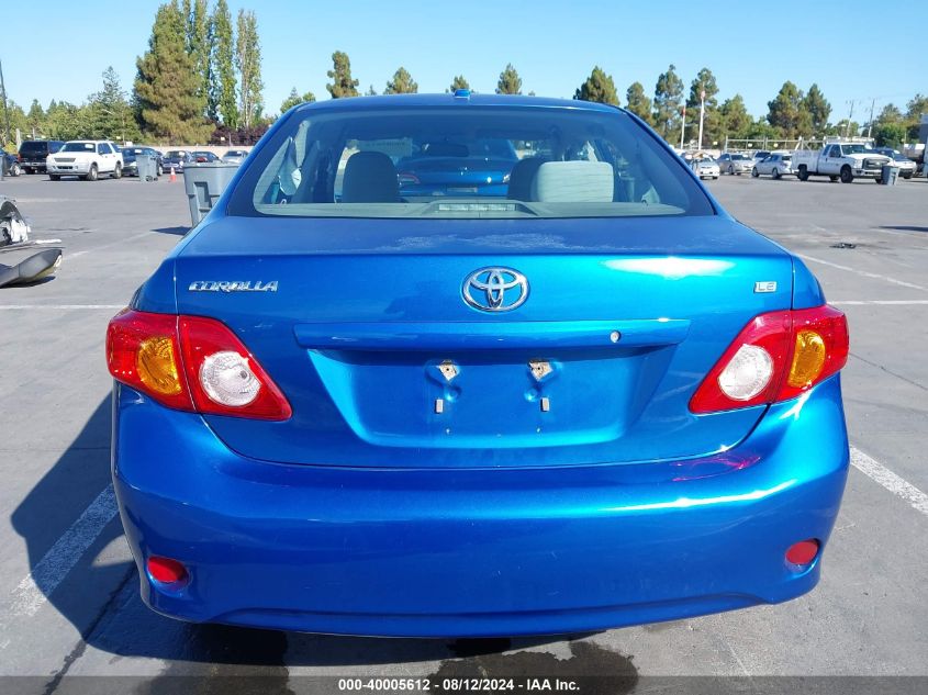 2010 Toyota Corolla Le VIN: 1NXBU4EEXAZ262946 Lot: 40005612