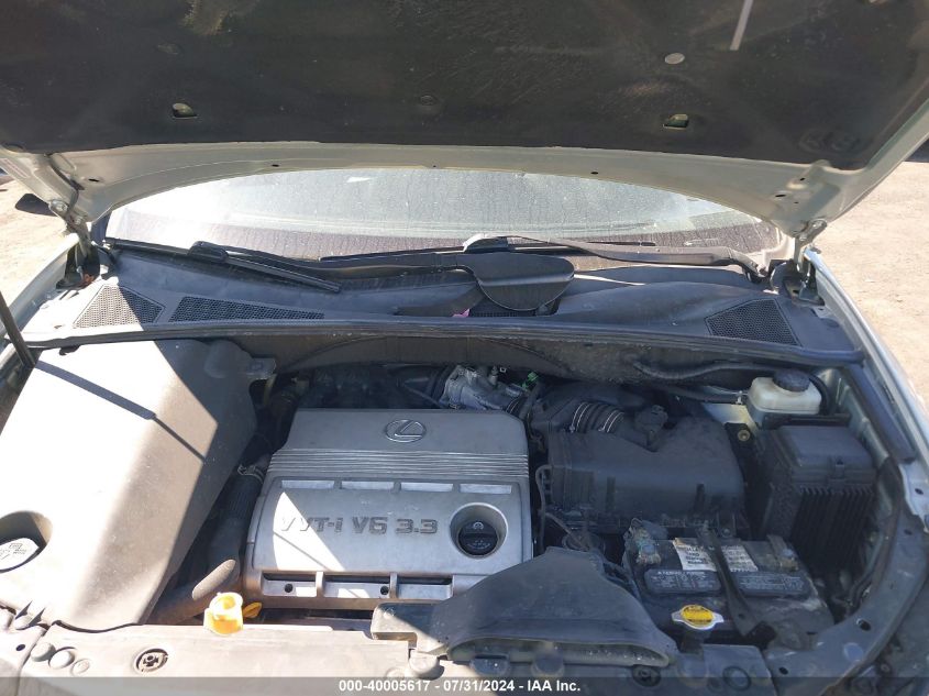 2004 Lexus Rx 330 330 VIN: JTJGA31U540041144 Lot: 40005617