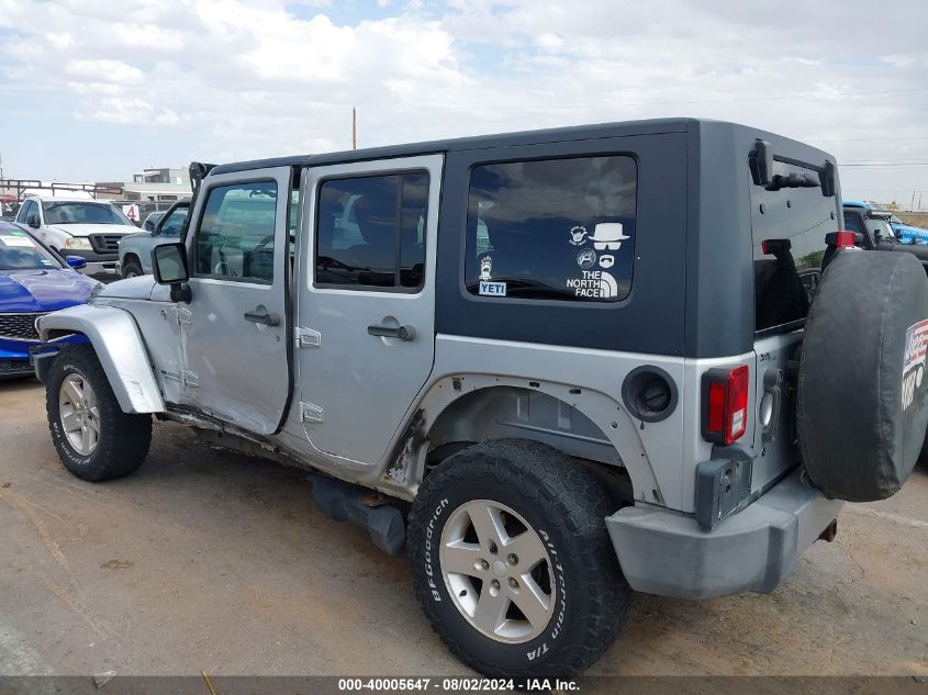 2008 Jeep Wrangler Unlimited Sahara VIN: 1J4GA59138L553718 Lot: 40005647