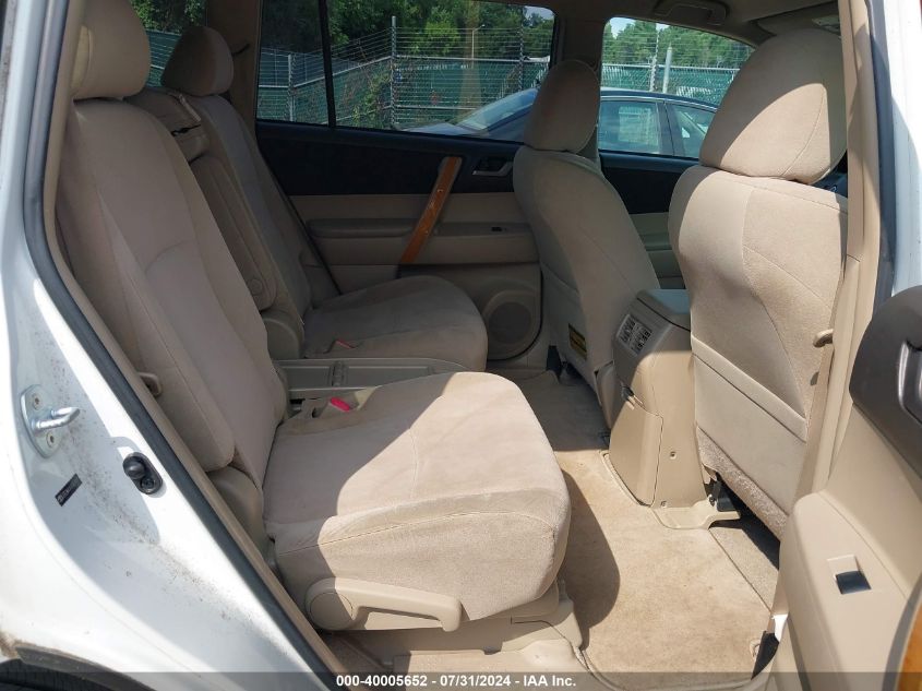 2009 Toyota Highlander Hybrid Hybrid VIN: JTEEW41A692029499 Lot: 40005368