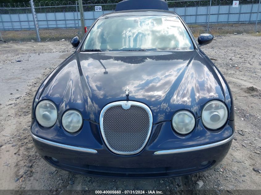 SAJWA01BX6HN58313 | 2006 JAGUAR S-TYPE