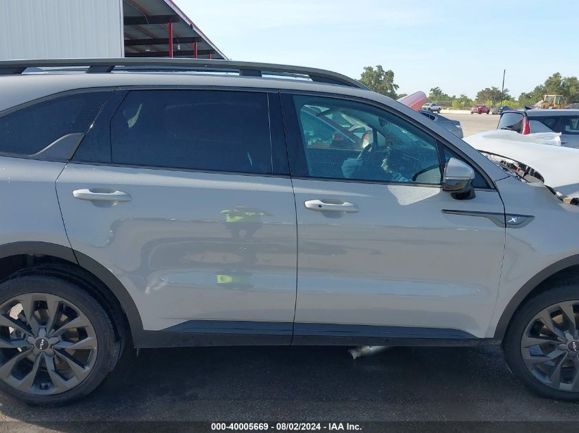 2023 Kia Sorento X-Line Ex VIN: 5XYRHDLF9PG189968 Lot: 40005669