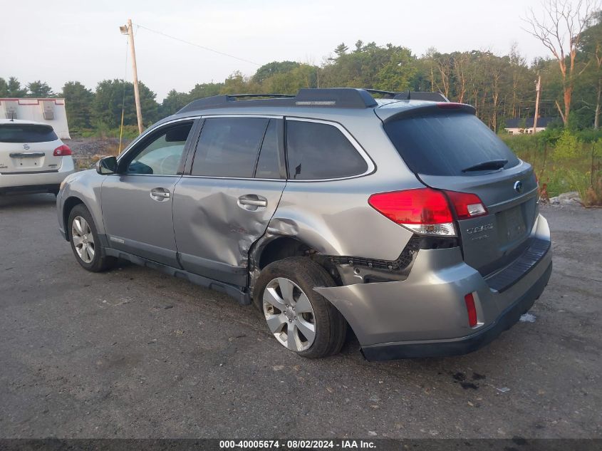 2011 Subaru Outback 2.5I Premium VIN: 4S4BRBHC7B3323435 Lot: 40005674