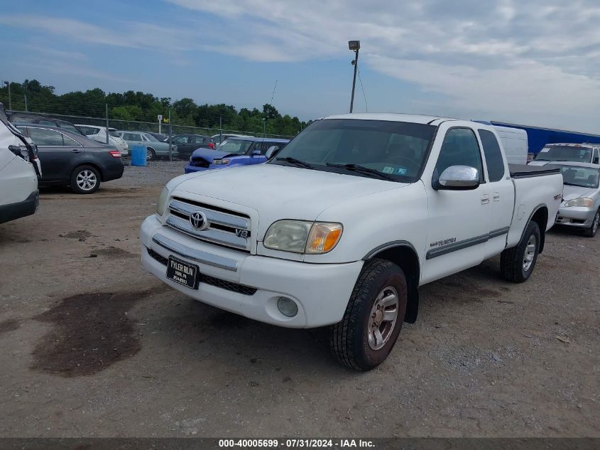 2005 Toyota Tundra Sr5 V8 VIN: 5TBBT44175S463678 Lot: 40005699