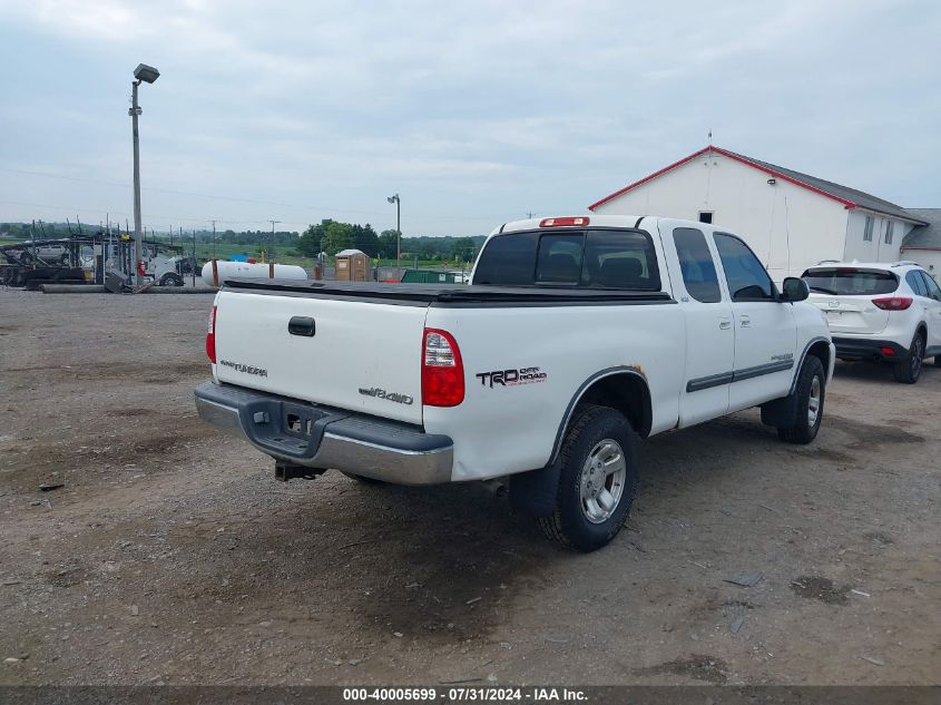 2005 Toyota Tundra Sr5 V8 VIN: 5TBBT44175S463678 Lot: 40005699