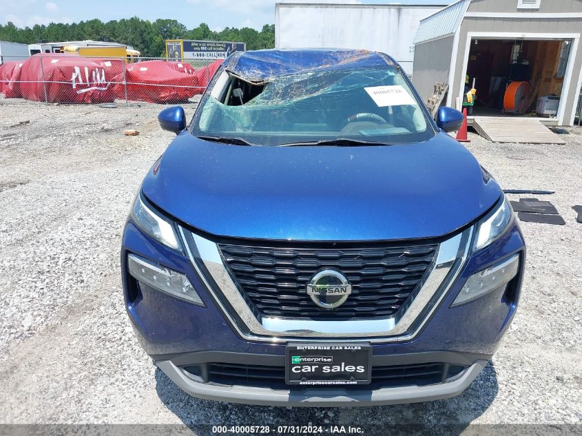 2021 Nissan Rogue Sv Fwd VIN: 5N1AT3BA5MC769418 Lot: 40005728