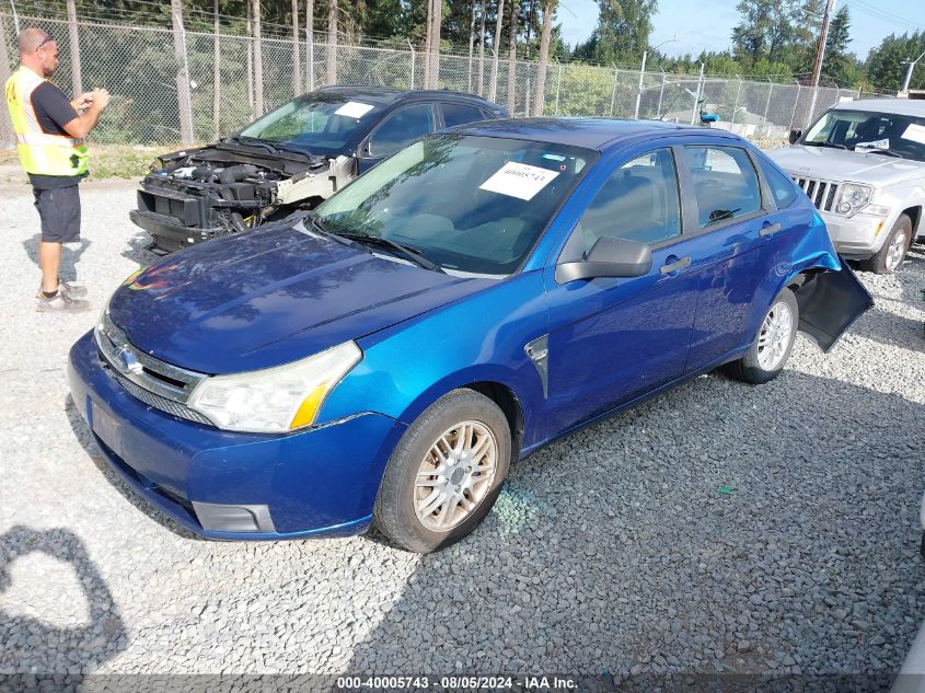 2008 Ford Focus Se/Sel/Ses VIN: 1FAHP35N58W181017 Lot: 40005743