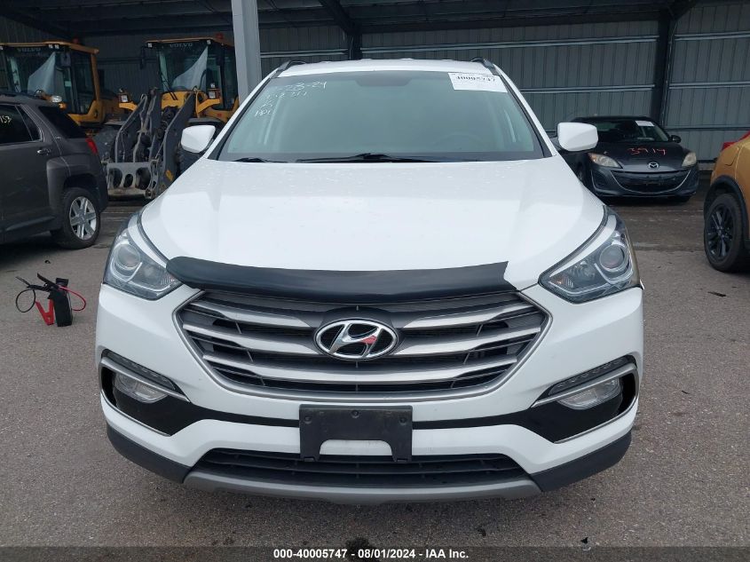 2017 Hyundai Santa Fe Sport 2.4L VIN: 5XYZUDLBXHG414778 Lot: 40005747