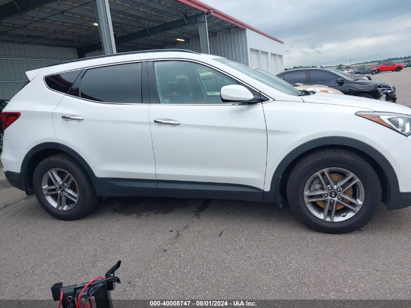 2017 Hyundai Santa Fe Sport 2.4L VIN: 5XYZUDLBXHG414778 Lot: 40005747