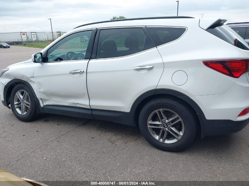 2017 Hyundai Santa Fe Sport 2.4L VIN: 5XYZUDLBXHG414778 Lot: 40005747