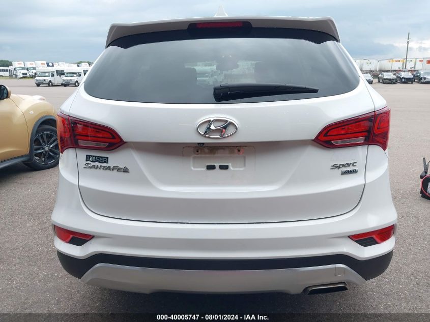 2017 Hyundai Santa Fe Sport 2.4L VIN: 5XYZUDLBXHG414778 Lot: 40005747