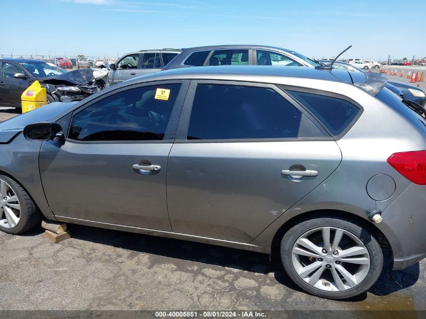 2012 Kia Forte Sx VIN: KNAFW5A33C5478576 Lot: 40005851