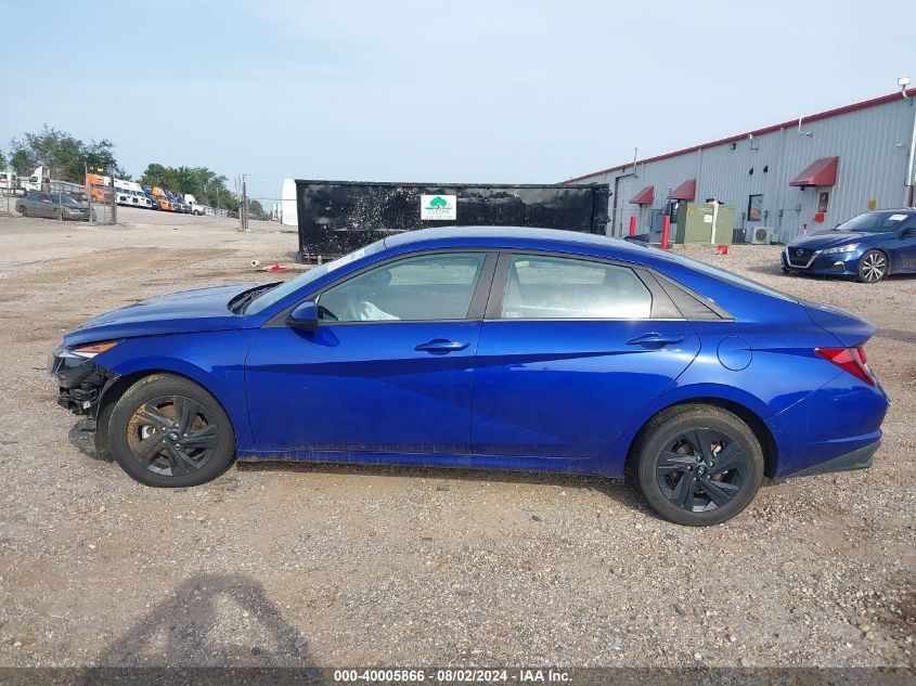 2023 Hyundai Elantra Sel VIN: KMHLM4AG9PU455075 Lot: 40005866