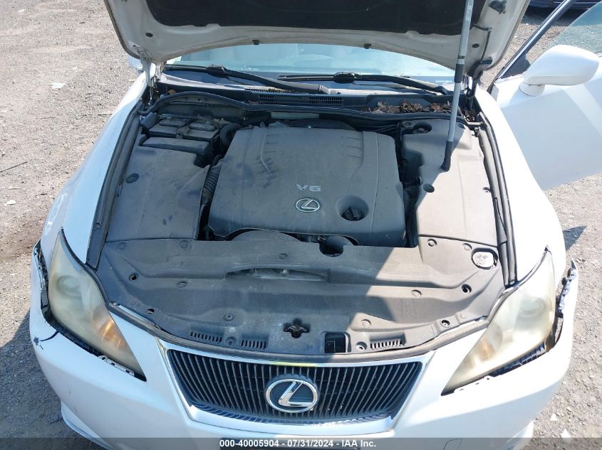 JTHCK262975015331 | 2007 LEXUS IS 250