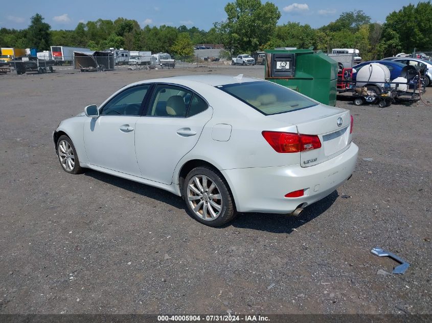 JTHCK262975015331 | 2007 LEXUS IS 250