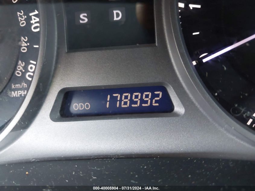 2007 Lexus Is 250 VIN: JTHBK262372035667 Lot: 40005904