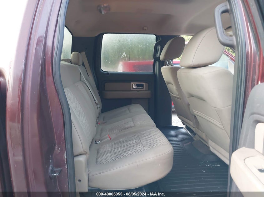 2009 Ford F150 Supercrew VIN: 1FTRW14899FB35225 Lot: 40005955