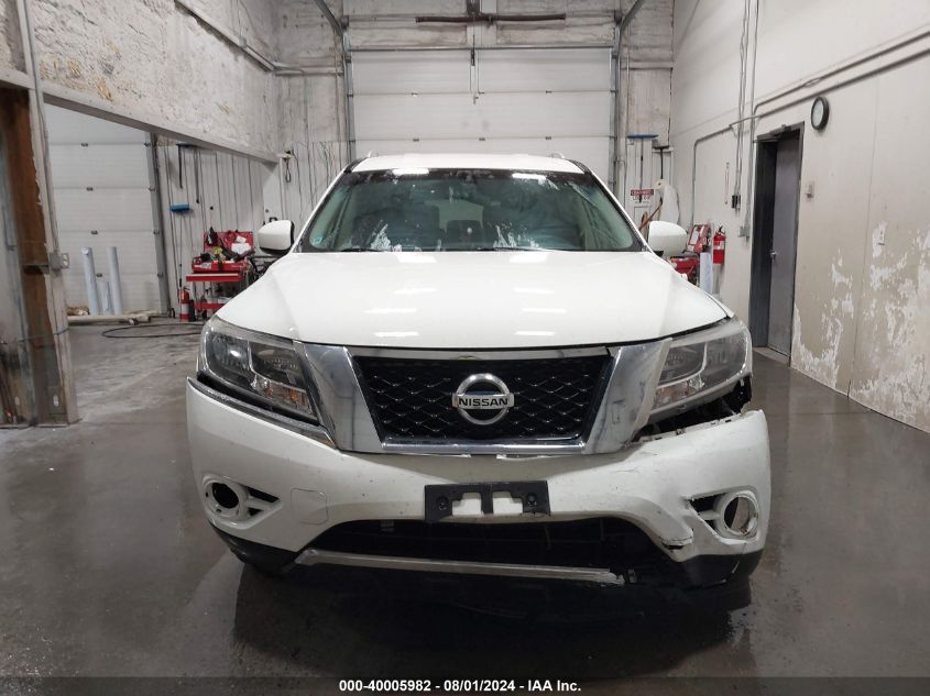 2016 Nissan Pathfinder S VIN: 5N1AR2MM0GC670056 Lot: 40005982