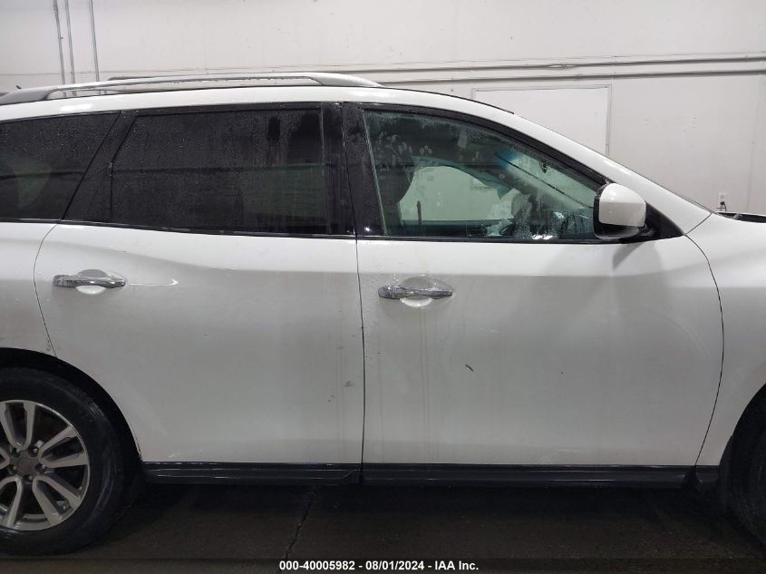 2016 Nissan Pathfinder S VIN: 5N1AR2MM0GC670056 Lot: 40005982