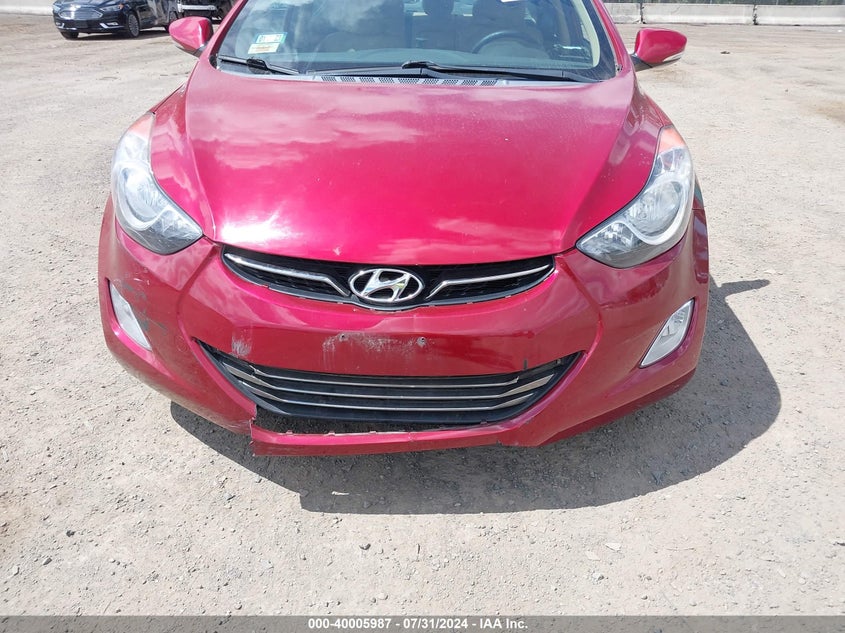 2012 Hyundai Elantra Limited (Ulsan Plant) VIN: KMHDH4AE7CU240733 Lot: 40005987