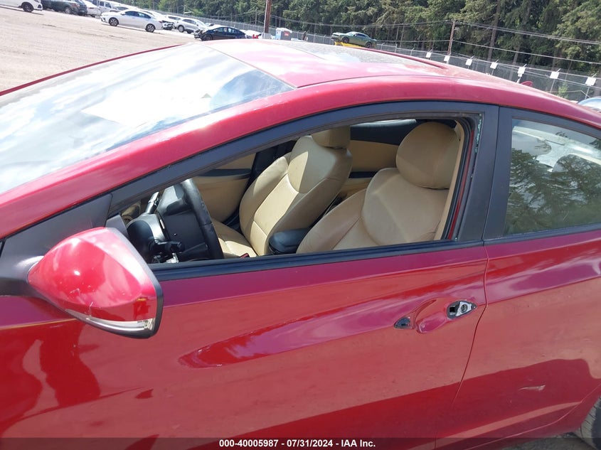 2012 Hyundai Elantra Limited (Ulsan Plant) VIN: KMHDH4AE7CU240733 Lot: 40005987