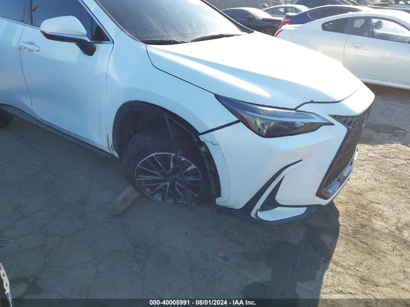 2022 Lexus Nx 350 Premium VIN: JTJGGCEZ3N2005530 Lot: 40005991