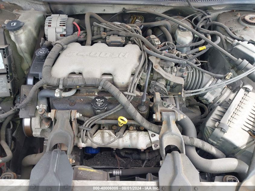 2004 Chevrolet Monte Carlo Ls VIN: 2G1WW12E549125331 Lot: 40006005