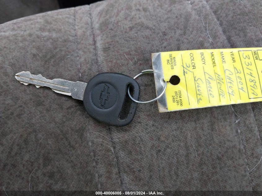 2004 Chevrolet Monte Carlo Ls VIN: 2G1WW12E549125331 Lot: 40006005