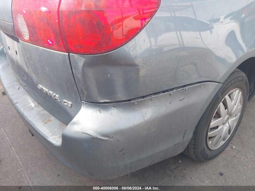 2008 Toyota Sienna Ce/Le VIN: 5TDZK23C585189675 Lot: 40006006