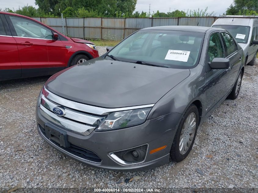 2011 Ford Fusion Hybrid VIN: 3FADP0L32BR123780 Lot: 40006014