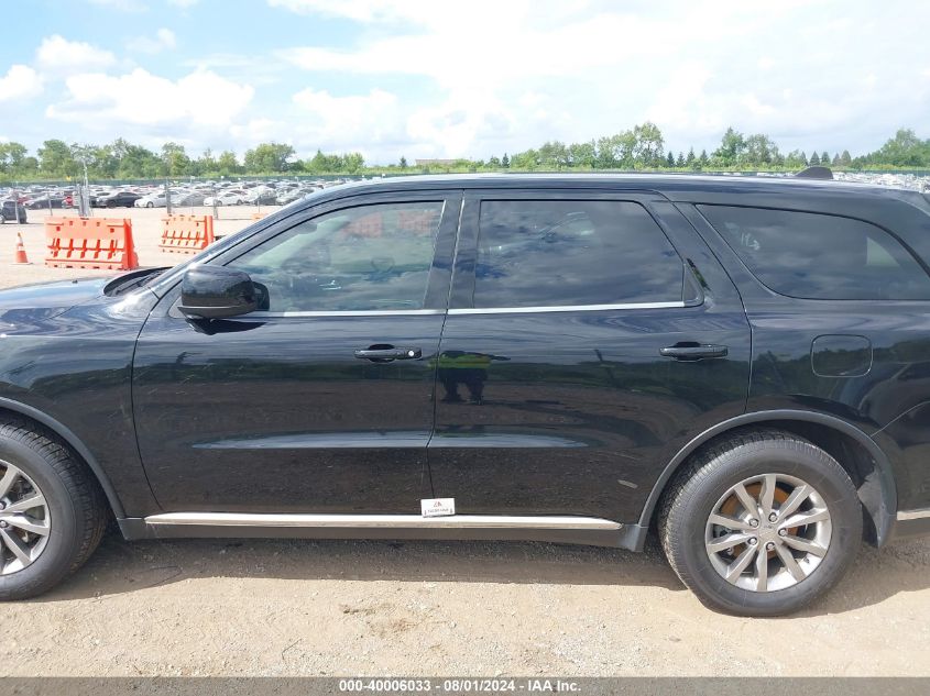 2018 Dodge Durango Sxt Rwd VIN: 1C4RDHAG7JC473822 Lot: 40006033