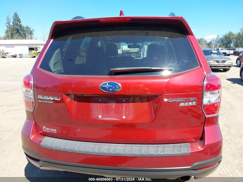 2016 SUBARU FORESTER 2.5I LIMITED - JF2SJAHC0GH435608